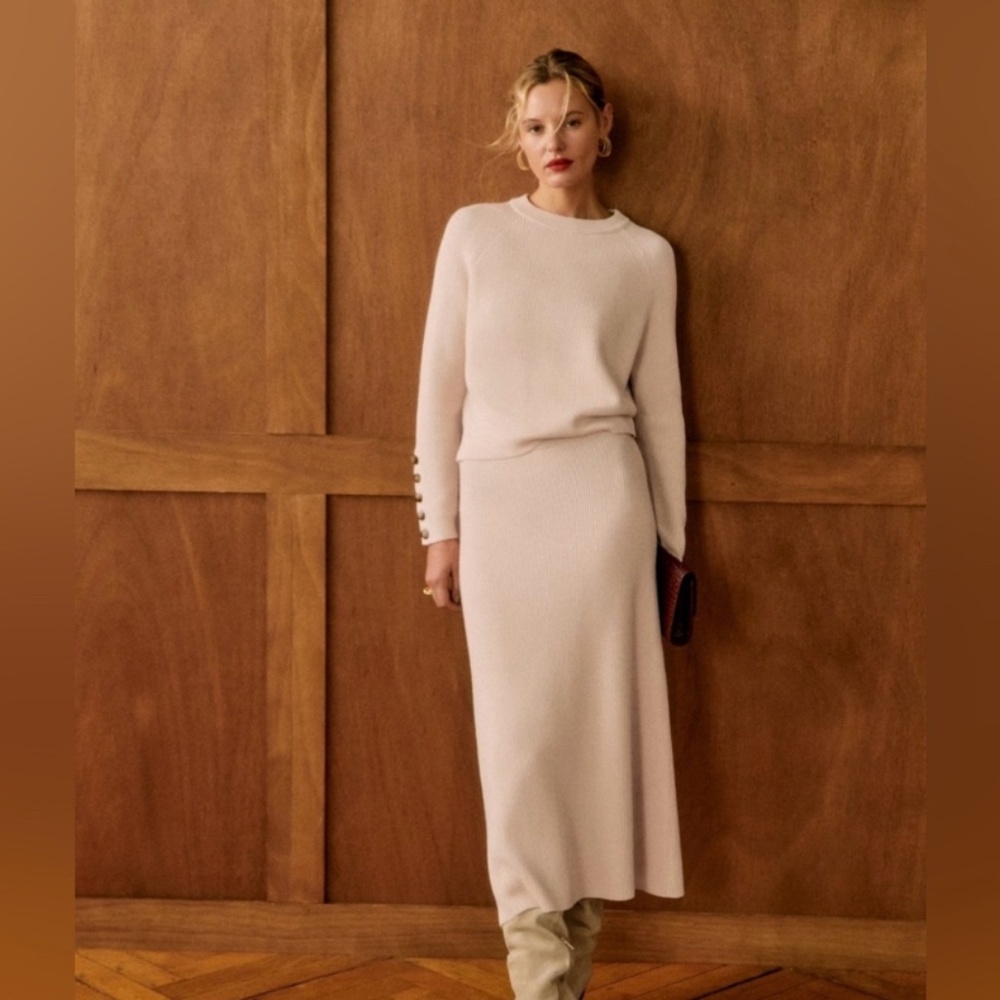 Sézane naelle skirt sz s